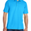 Thumbnail: Man in bright blue Performance Dri-Tech Polo shirt