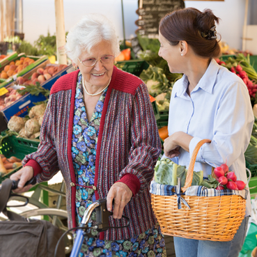 Care For You Anywhere Services includes Shopping With Our patient