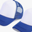 Thumbnail: White and blue custom foam trucker hats