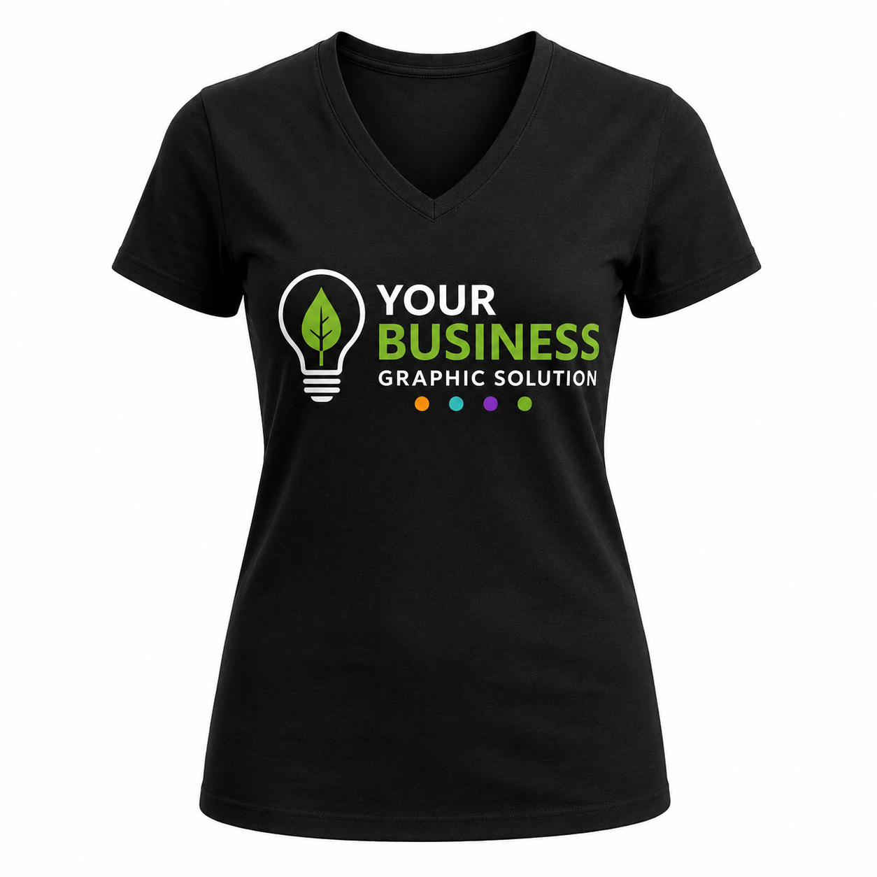 Women's Heavy Cotton 5.3 oz. V-Neck T-Shirt