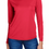 Thumbnail: Red women's long-sleeve performance shirt