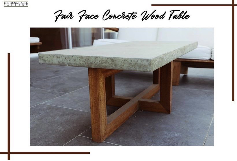 Thumbnail: Rectangular Concrete Coffee Table
