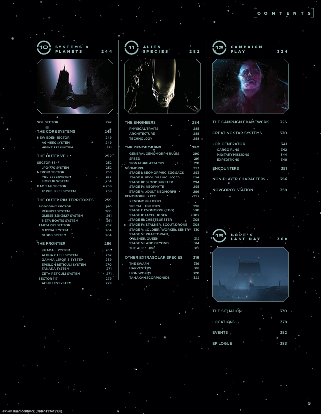 Alien RPG - Core Rulebook: In Space, No One Can Hear You Scream.