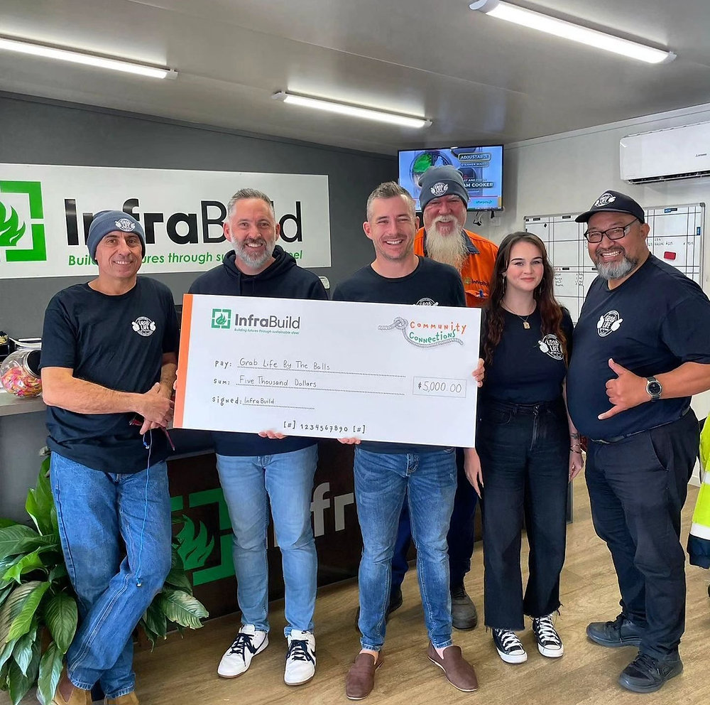 Our mates and new sponsor Infra Build Kunda Park