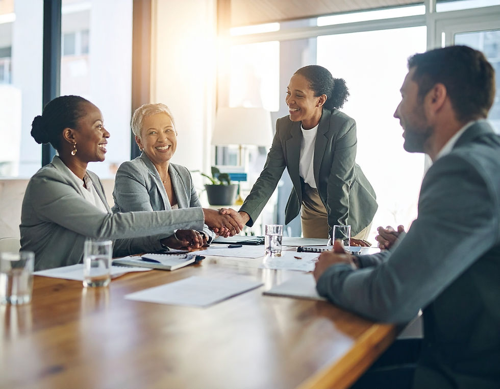 A BE LIGHT team meeting where members cultivate their focus and energy