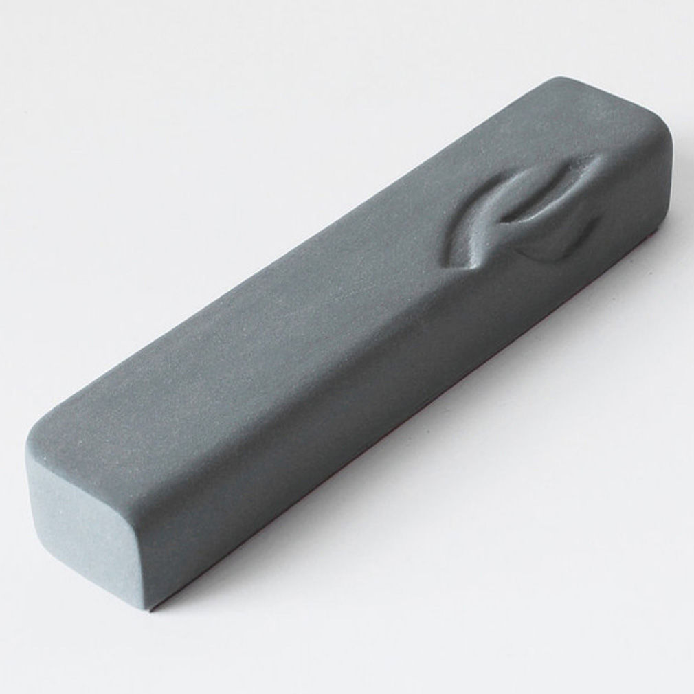 Mezuzah: Handmade Ceramic - Dark Gray
