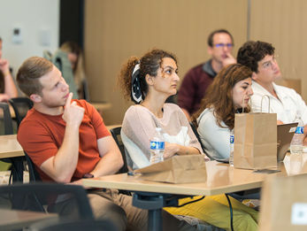 The Arnold lab attending the 2023 BioNexus KC Collaborate2Cure Rare Disease event.