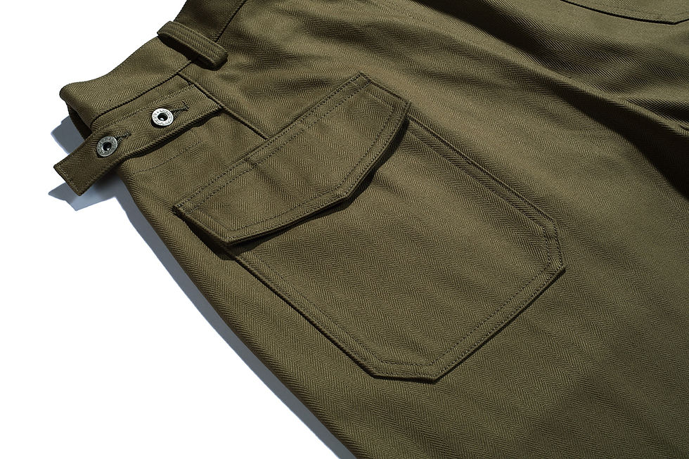 Thumbnail: ST119 Mechanic Trousers - HBT Green