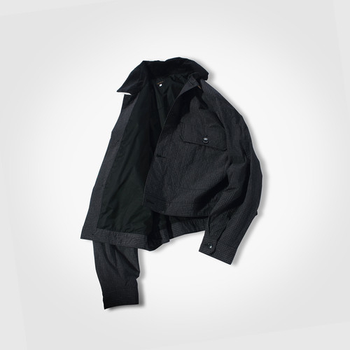 Cropped Work Jacket ST082 Black | Standardtypes UK