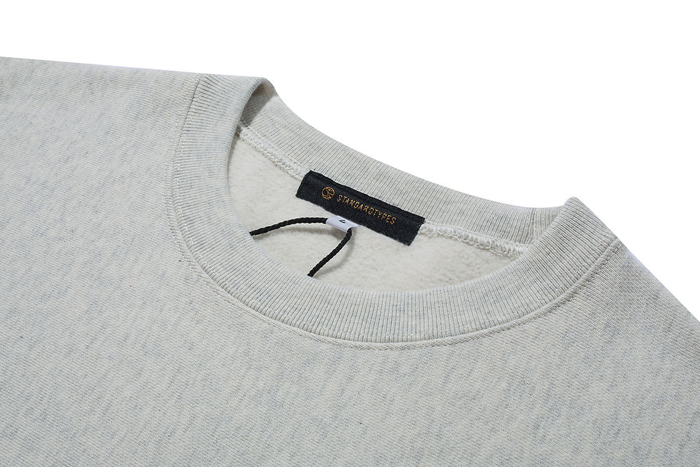 サムネイル： STCC004 Reinforced Weave Jumper - Heather Grey