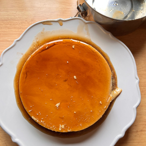 Creamy easy to make Coffee Flan