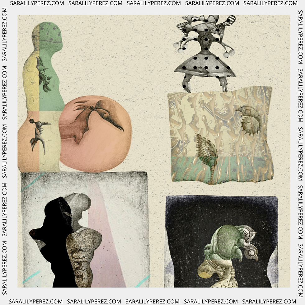 Thumbnail: a tote bag with an artwork of Ilona Mangold