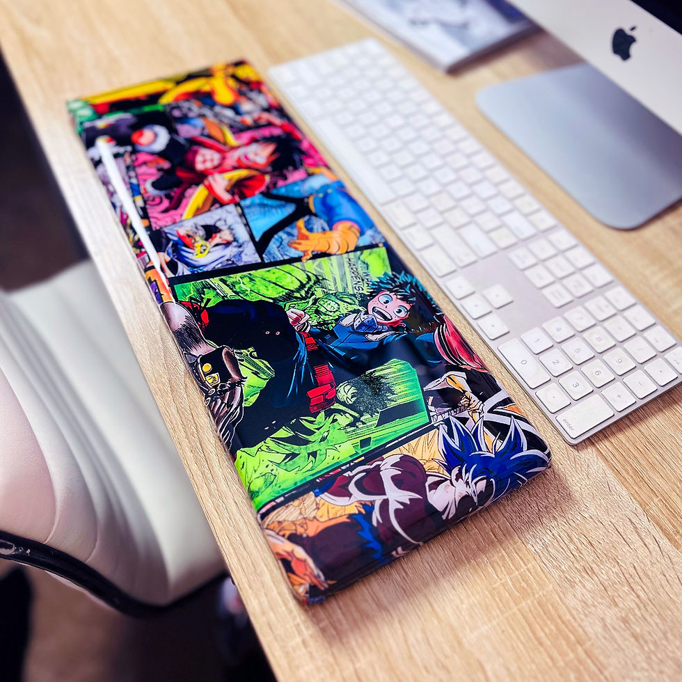 Thumbnail: Anime Collage Keyboard Wrist Rest