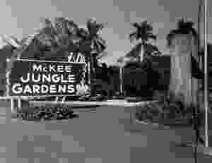 Original Entrance Sign McKee Jungle Gardens