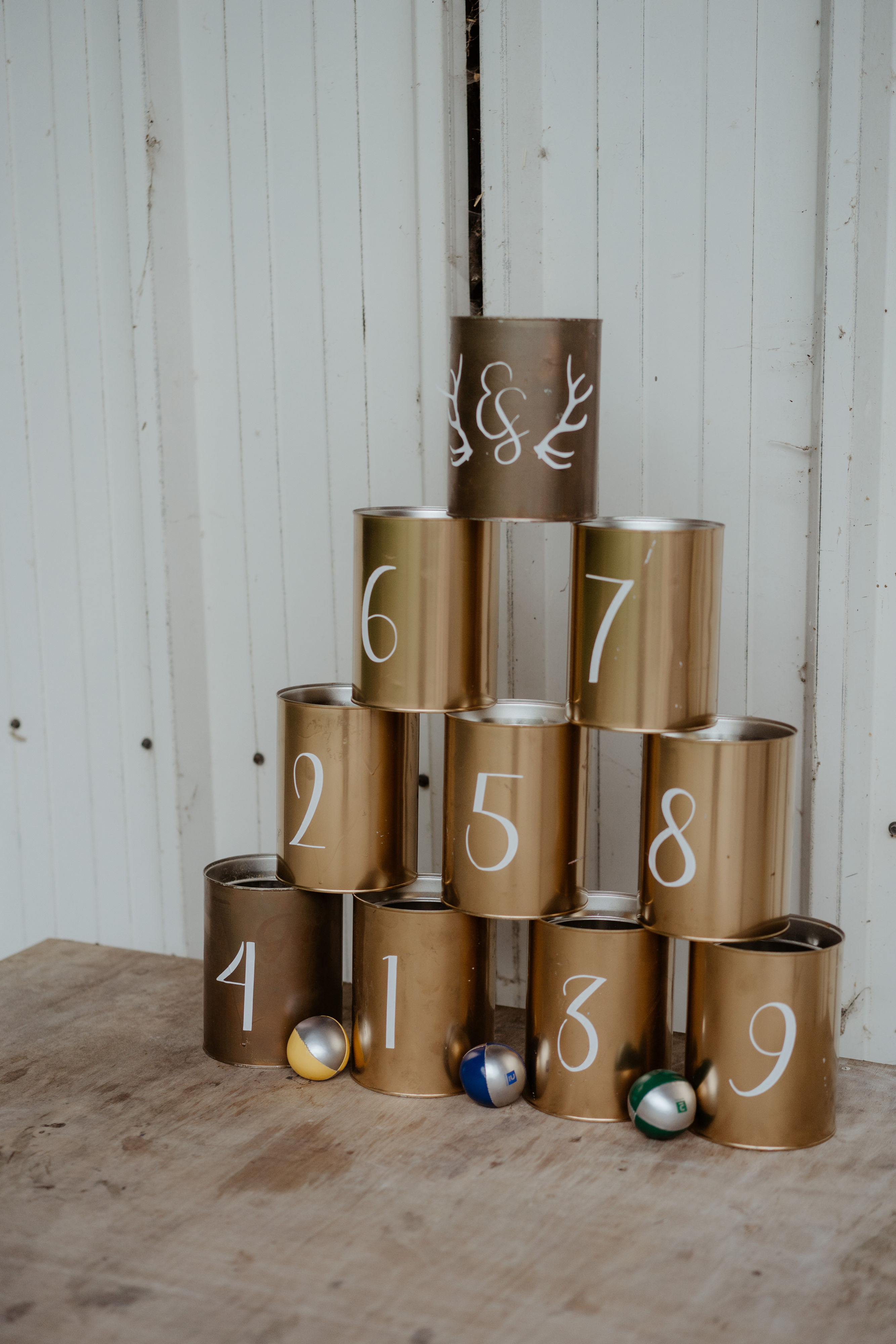 Chamboule-tout doré