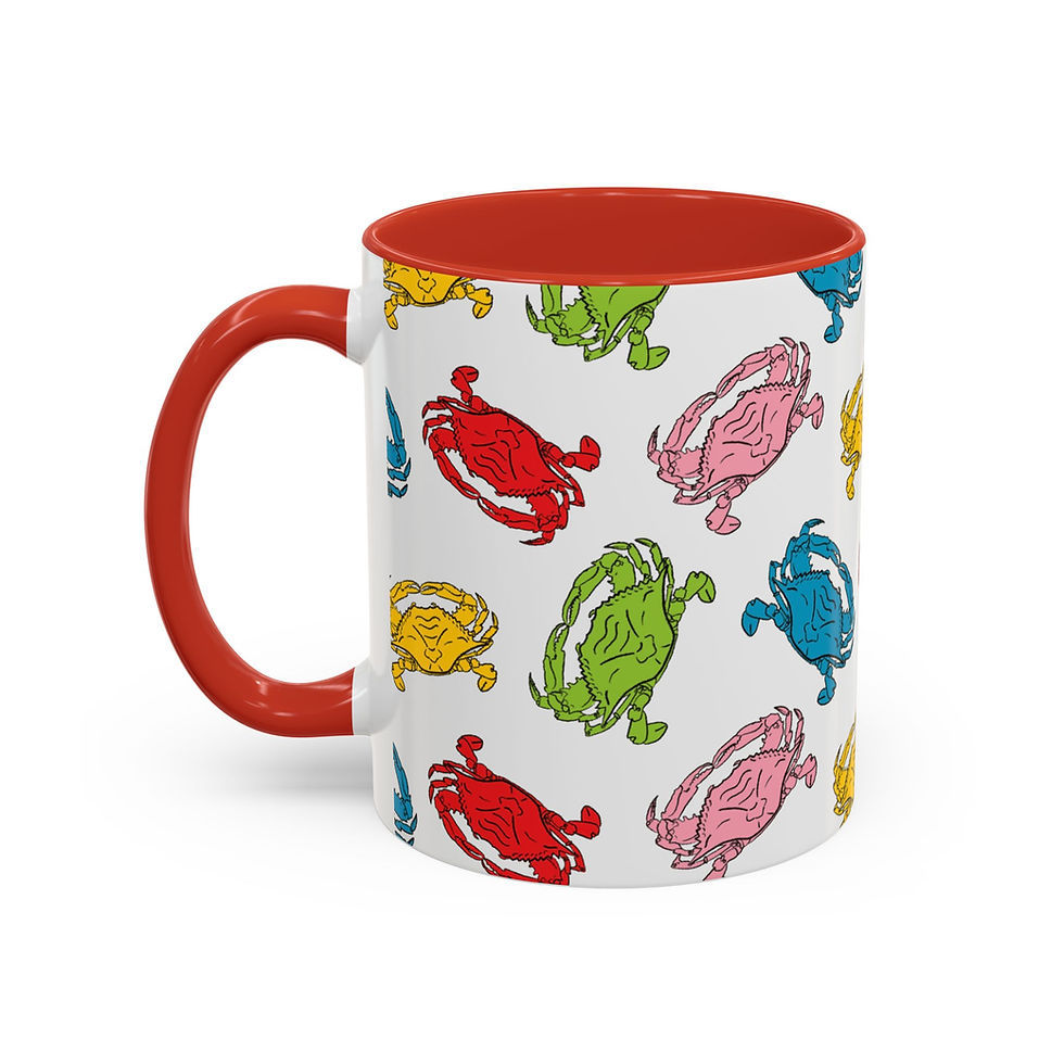 Thumbnail: Crab Pattern Mug