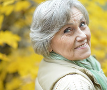 Older Woman Outside