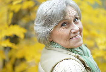Older Woman Outside