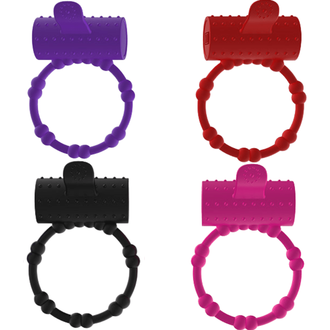 Anel peniano com estimulador de língua 