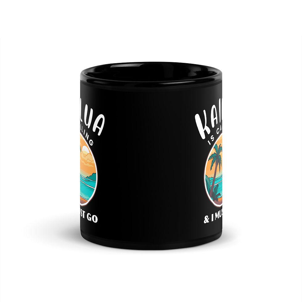 Thumbnail: Black Glass Mug from Timmy T's Gourmet Grinders Sandwich Shop Merch back view