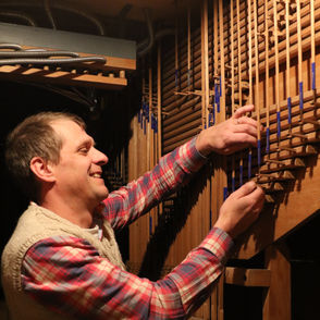 Réglage de la sonorité de l'orgue. Réglage de l'abrégée.