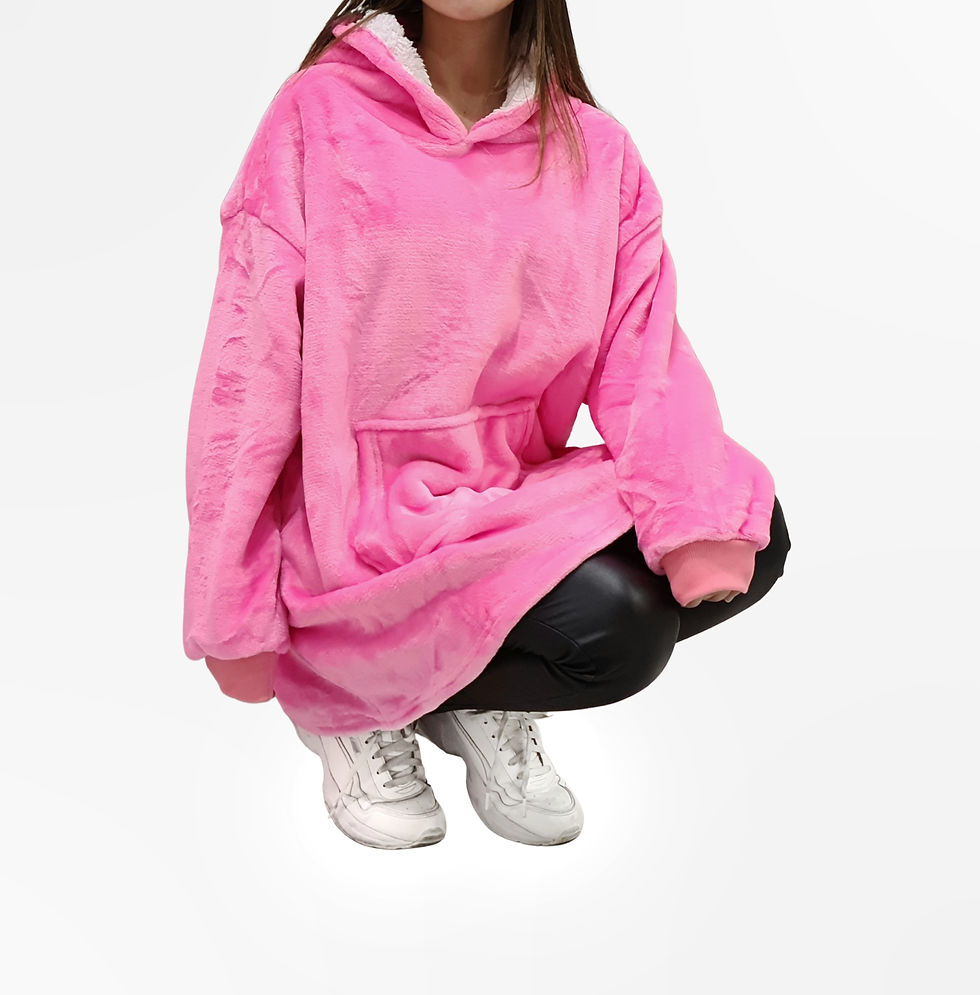 Miniatura: Manta Poleron Rosa