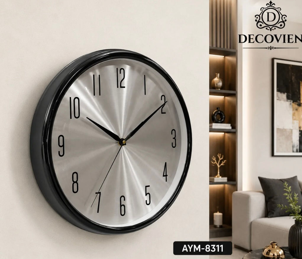AYM-8311 35 CM PLASTİK DUVAR SAATİ