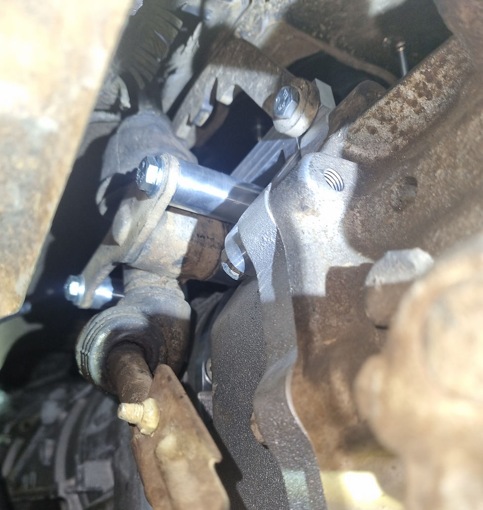 Thumbnail: GQ Patrol -6L80e transfer case lever bracket