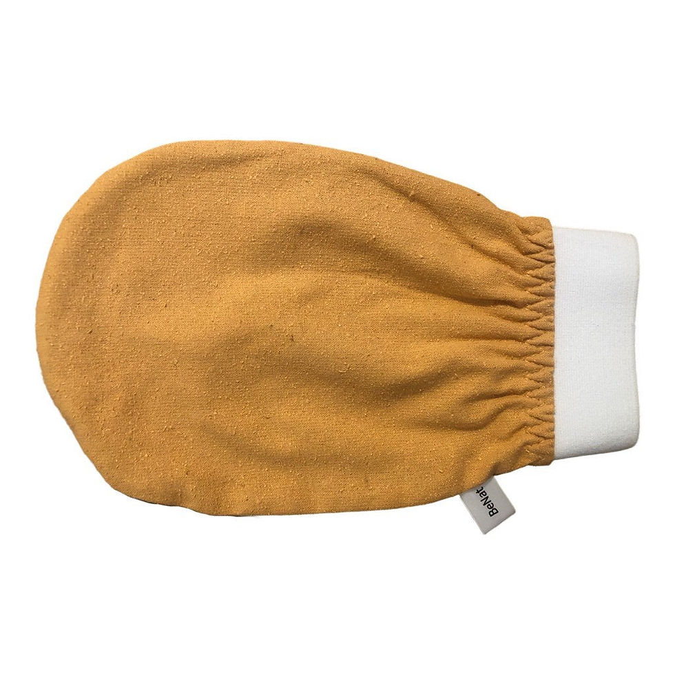 Thumbnail: Silk Exfoliating Bath Gloves