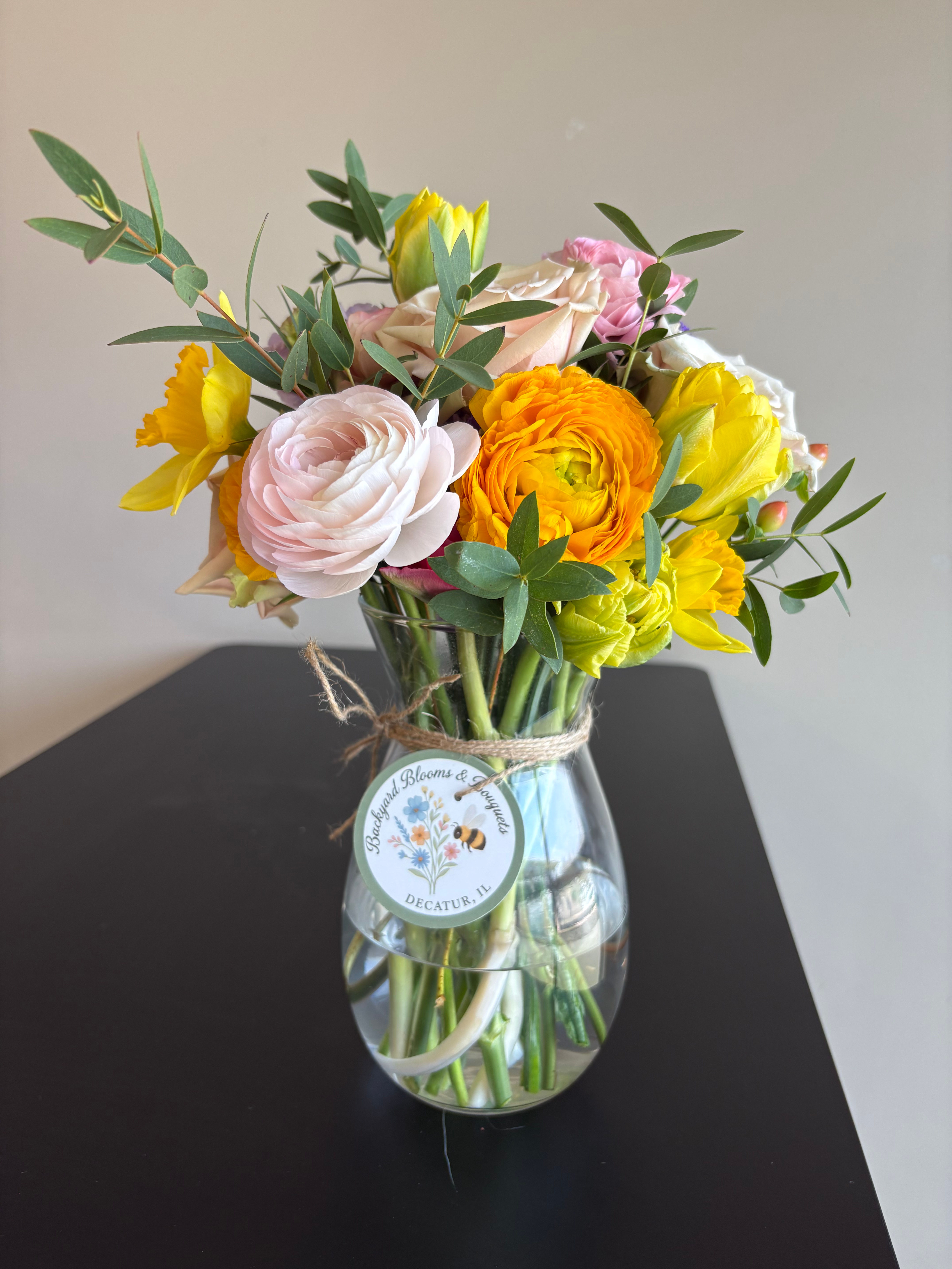 Backyard Blooms Vase Arrangement