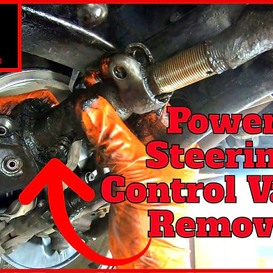 How To Remove Power Steering Control Valve - 1967 Ford Mustang