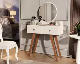 Miniatura: Penteadeira Condessa c/espelho