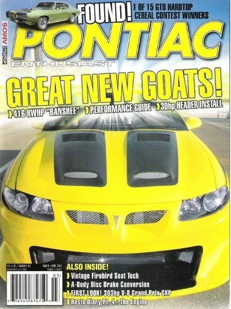 2005 March PONTIAC ENTHUSIAST