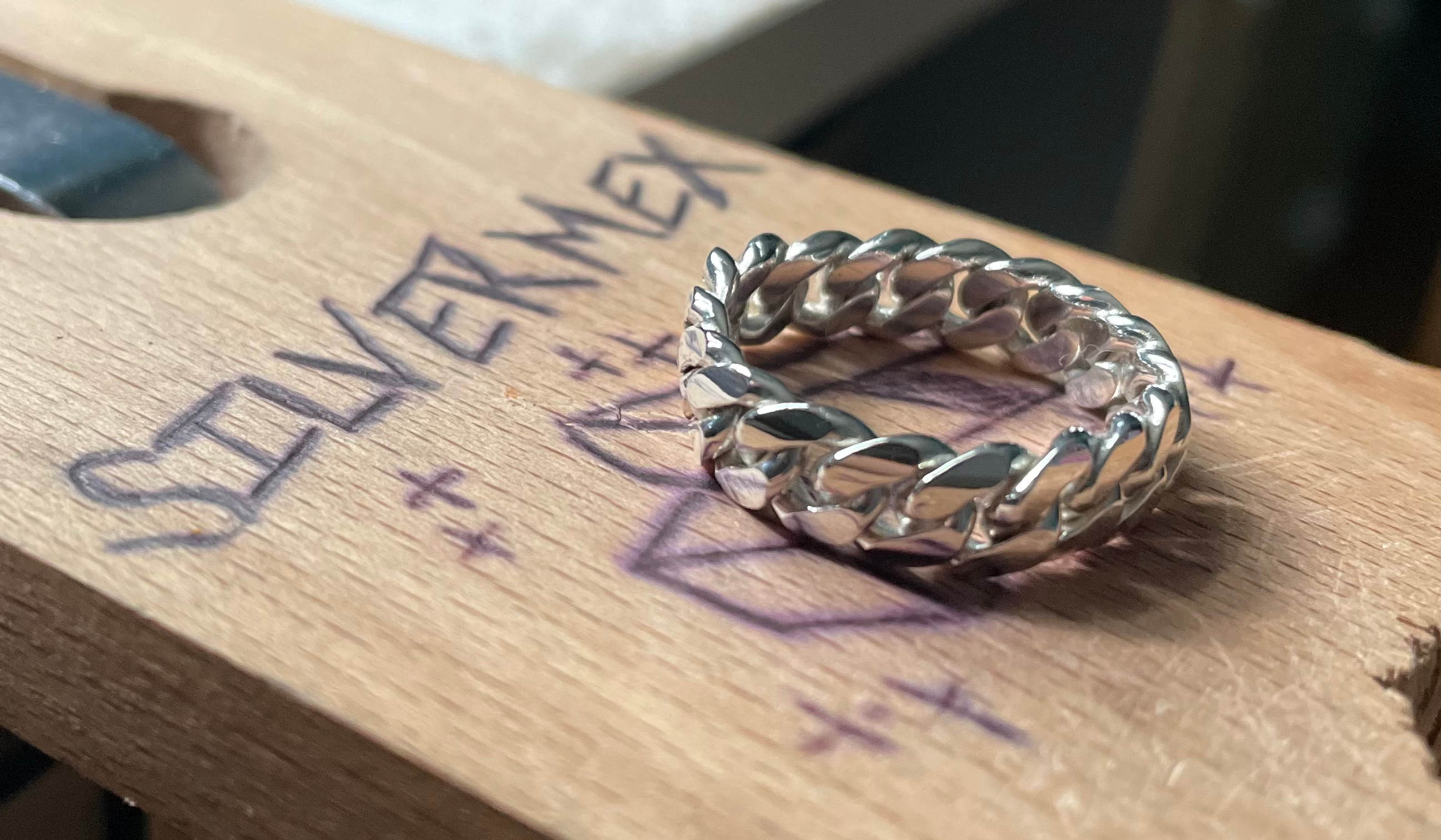 6mm Miami Cuban Link Ring