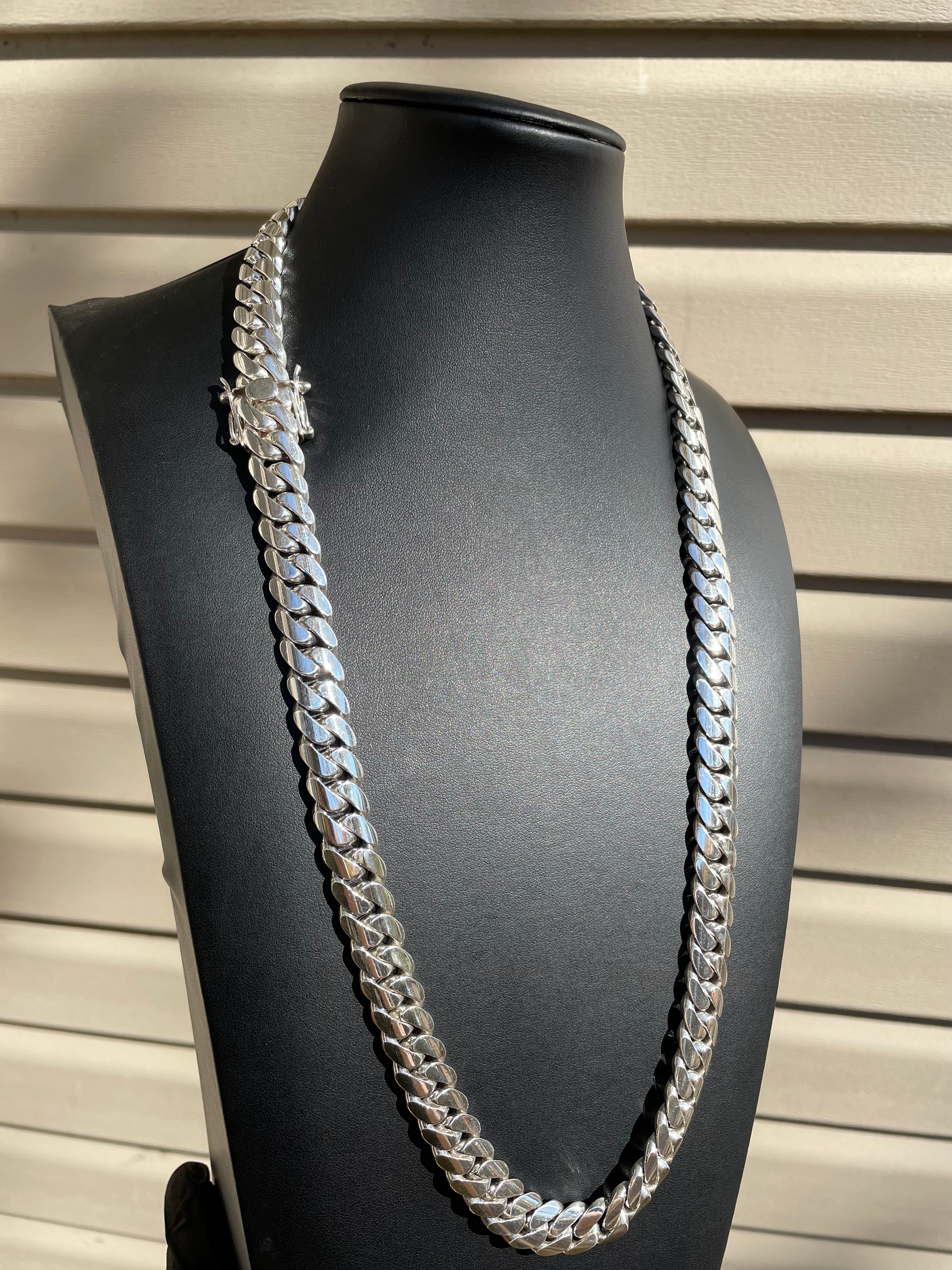 12mm Miami Cuban Link Chain