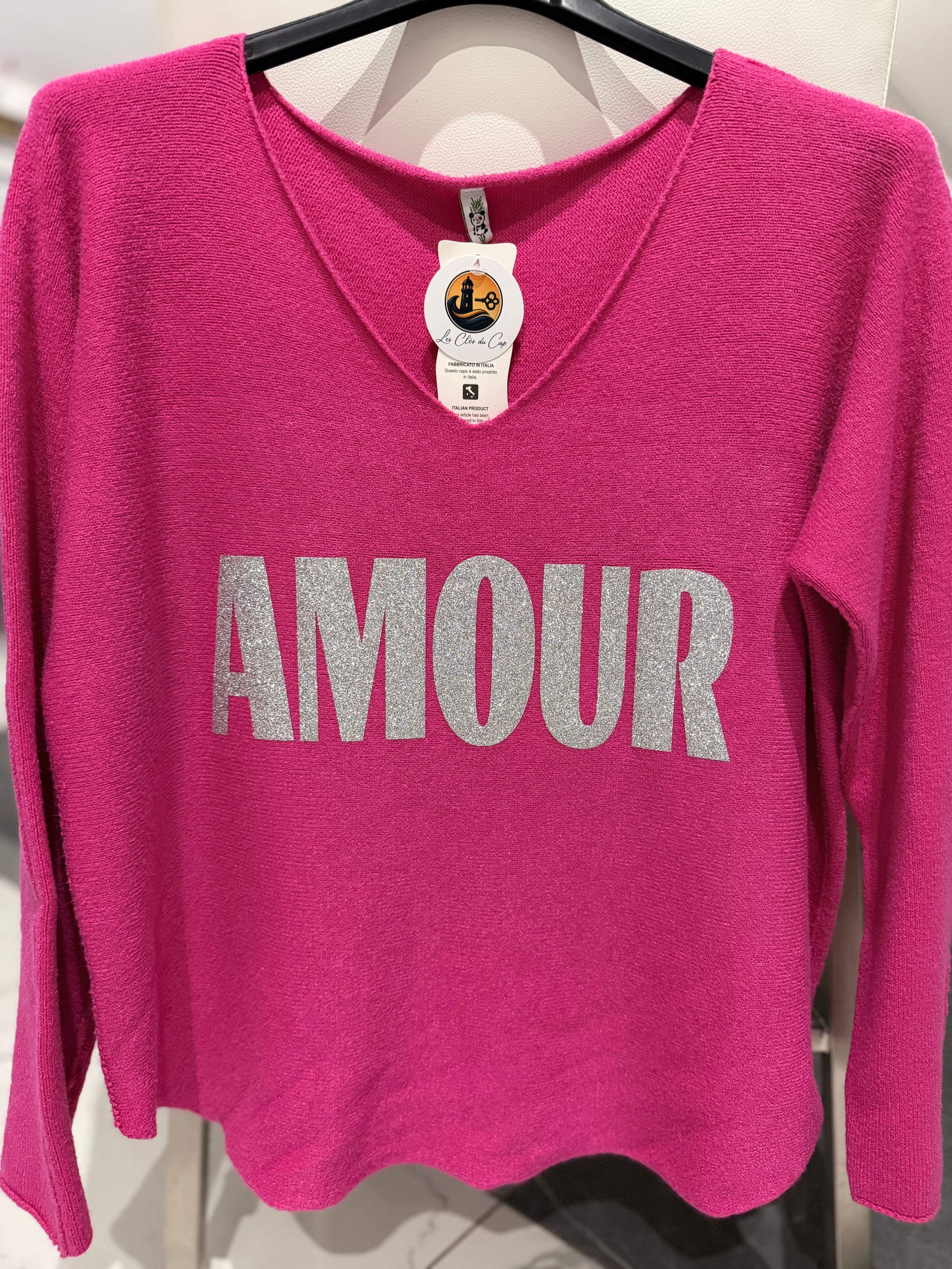 Pull personnalisé « AMOUR » 
