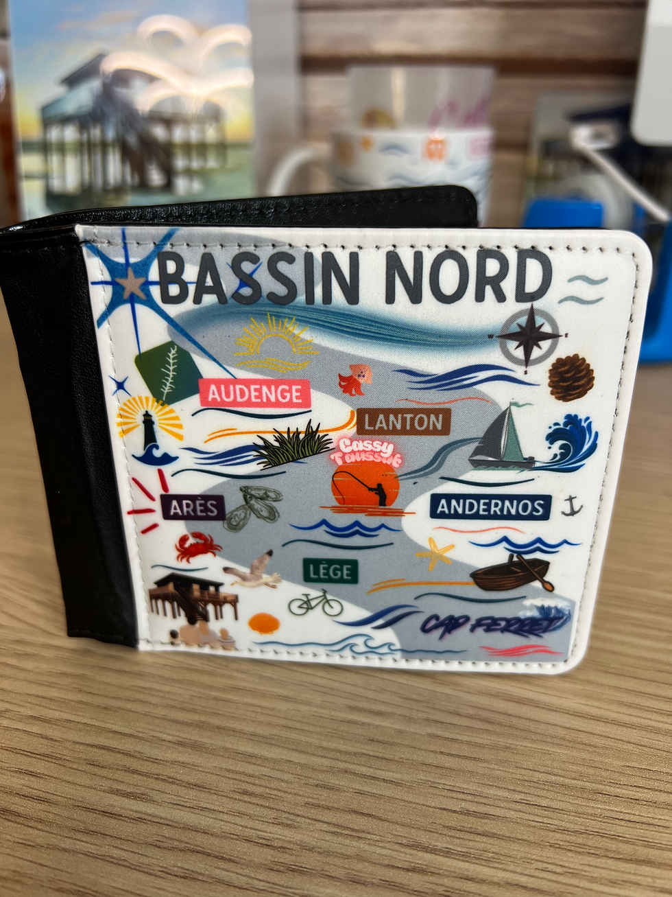 Miniature : Porte carte modèle Bassin Nord ❤️