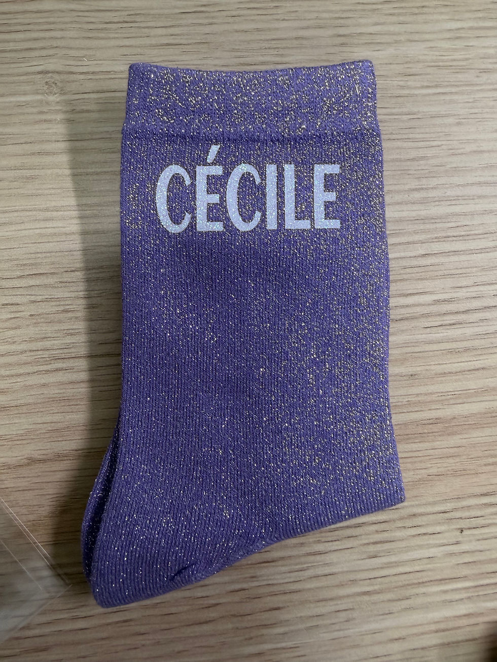 Miniature : Chaussette paillette à personnaliser 