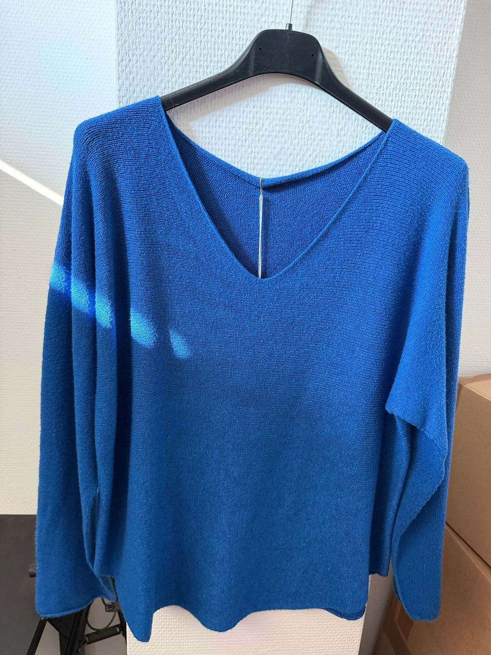 Miniature : Pull V manches longues  à personnaliser