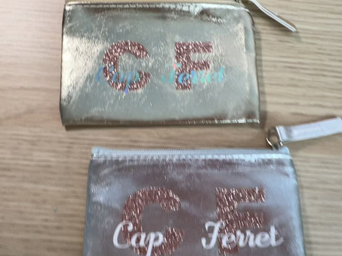 Miniature : Pochette “Cap Ferret” – Esprit bord de mer chic