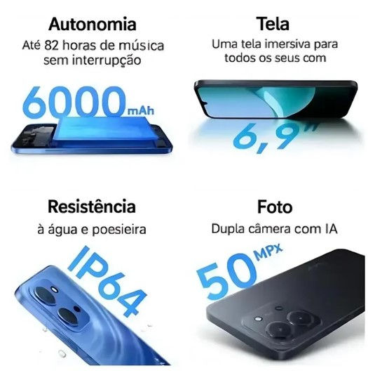 Miniatura: Redmi Note 14 256GB 8GB RAM