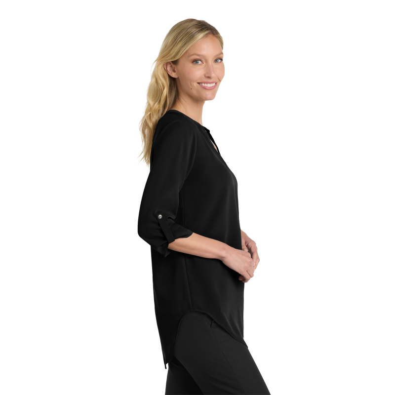 Thumbnail: LW701 Women's Port Authority 3/4-Sleeve Tunic Blouse