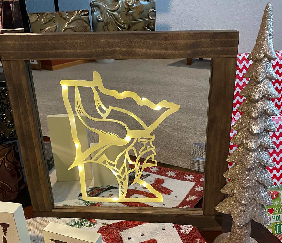 Thumbnail: Lighted Framed Mirror