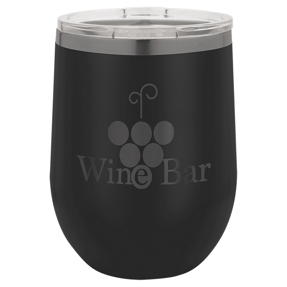 Thumbnail: 12 oz Stainless Steel Wine Rose Gold /Ghost