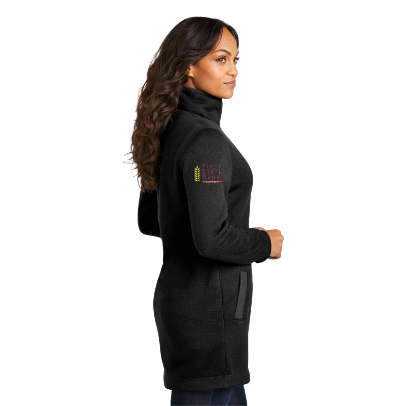 Women's Port Authority Arc Sweater Fleece Long Jacket