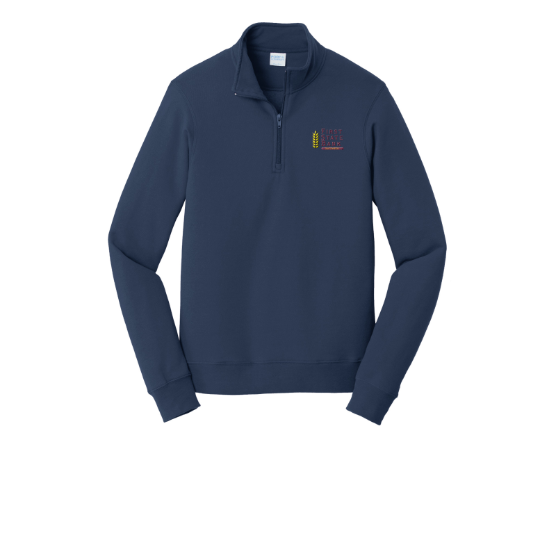 Thumbnail: PC850Q Men's Fleece 1/4-Zip Pullover Sweatshirt