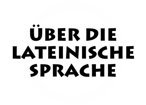 Infos über die lateinische Sprache von Conlingua