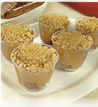 Musse de Suflair com paçoca de copinho