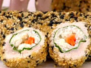 Sushi de Frango à Moda Brasileira