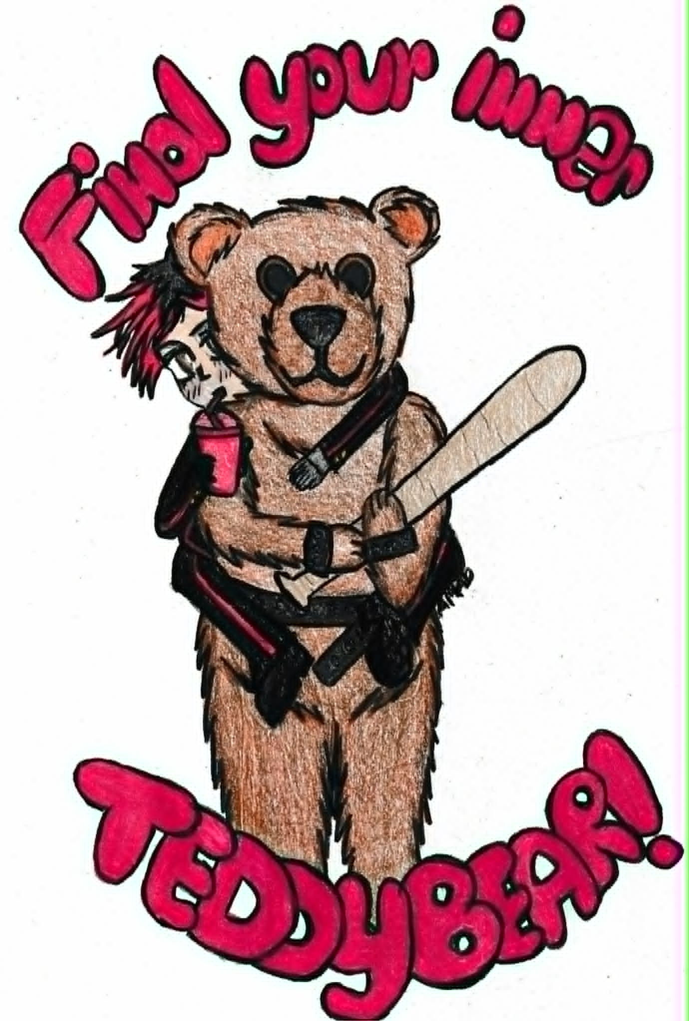 Find your Inner Teddy Bear! Sticker